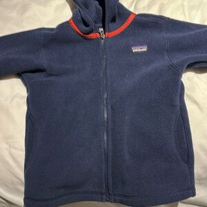 Patagonia baby synchilla jacket like new without tags navy